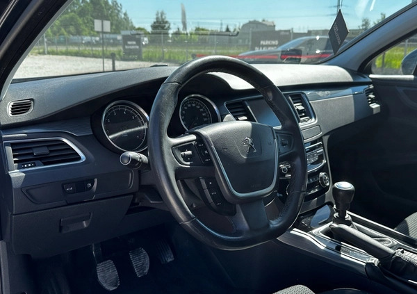Peugeot 508 cena 47500 przebieg: 139548, rok produkcji 2015 z Jastrowie małe 137